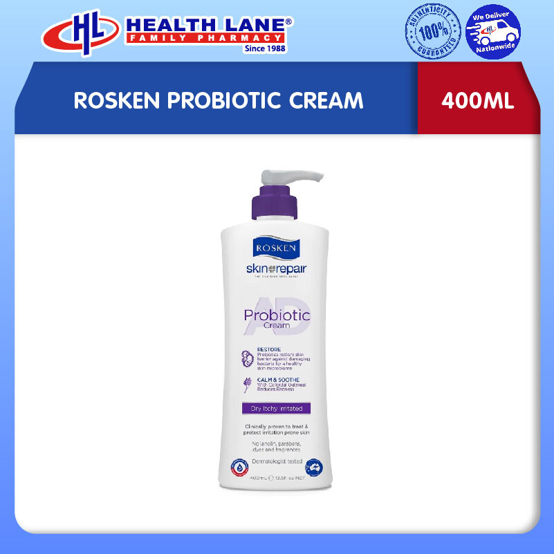 ROSKEN PROBIOTIC CREAM (400ML)